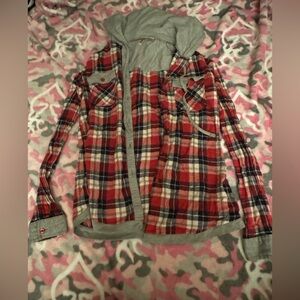 Plaid jacket flannel